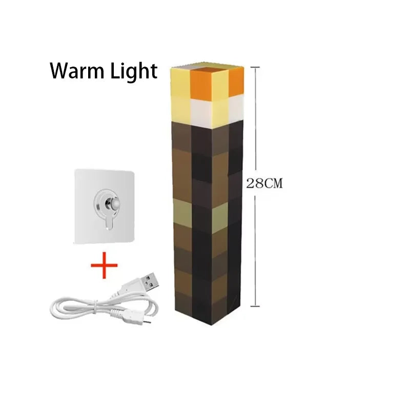 11.5" Brownstone LED USB Rechargeable Night Lamp
