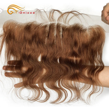 8" Brazilian Body Wave Lace Closure with Baby Hair