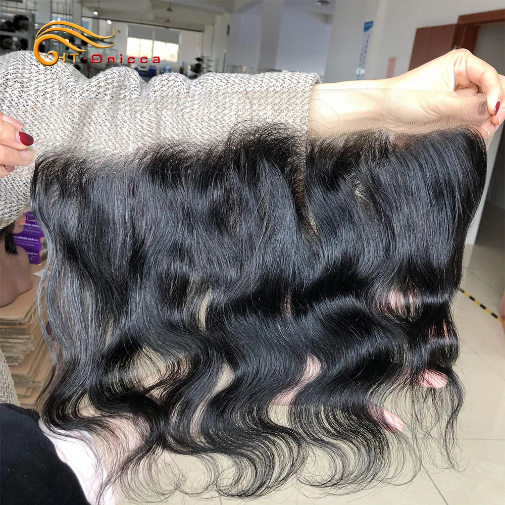 8" Brazilian Body Wave Lace Closure with Baby Hair