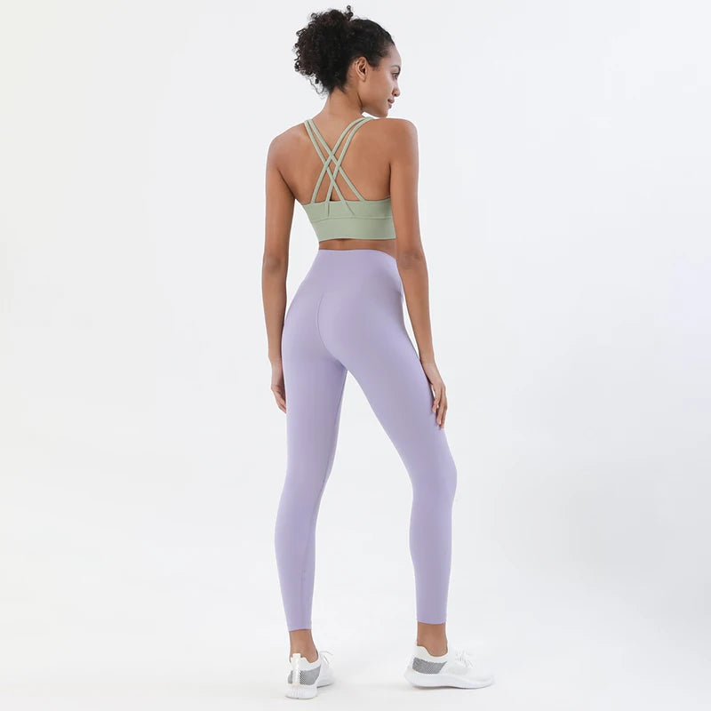 2-Piece Nylon Yoga & Gym Fitness Set