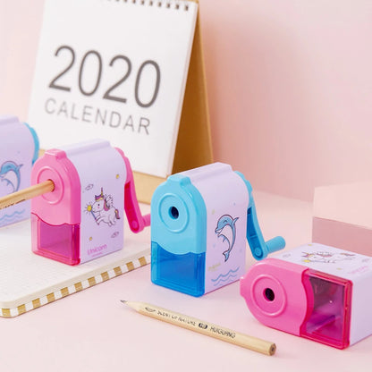 Cute Unicorn Dolphin Mechanical Sharpener