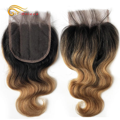 8" Brazilian Body Wave Lace Closure with Baby Hair