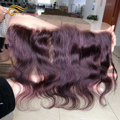 8" Brazilian Body Wave Lace Closure with Baby Hair