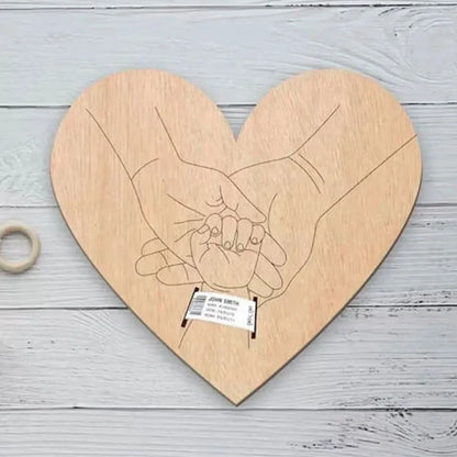 Newborn Engraved Keepsake Holder