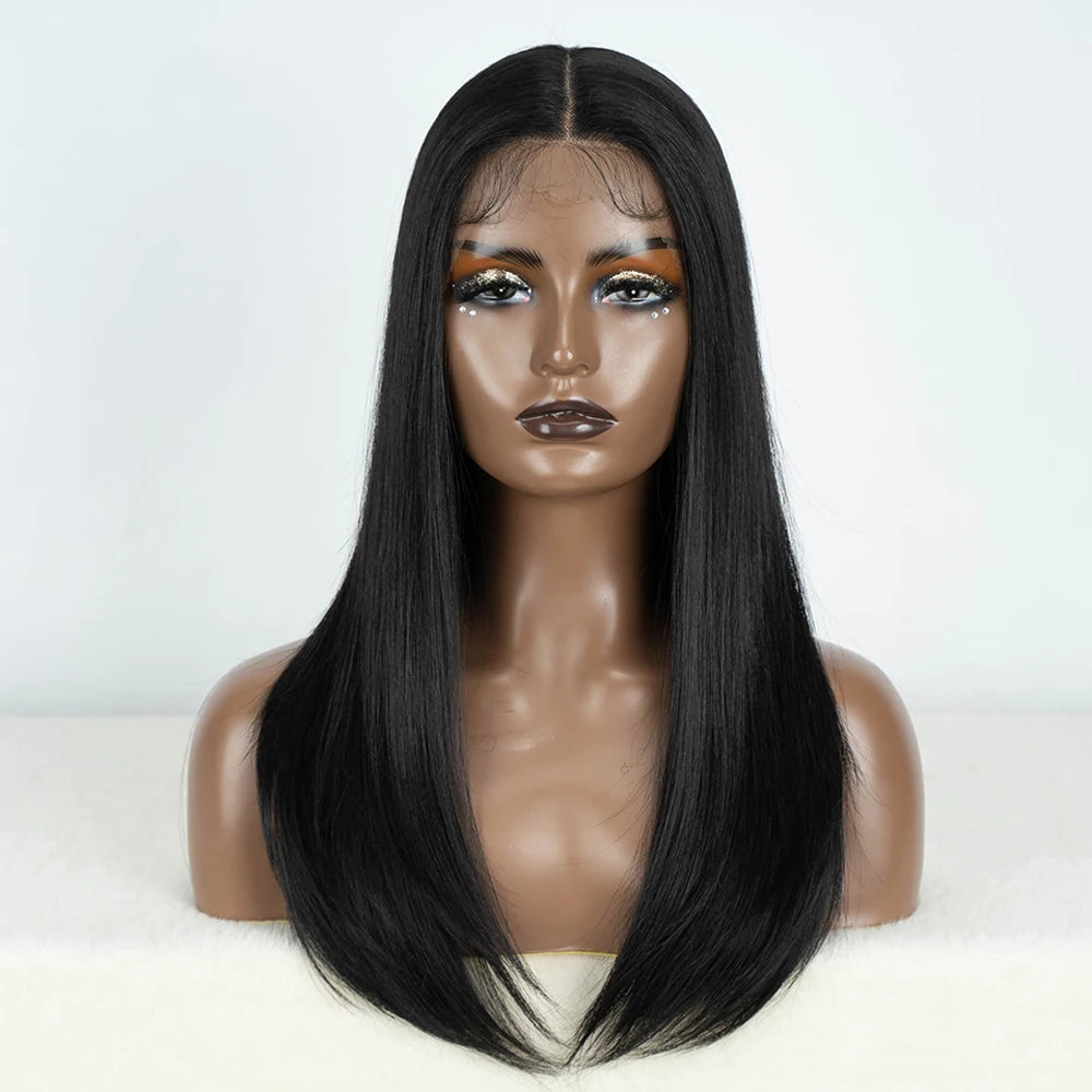 22" Synthetic Lace Front Bob Wig