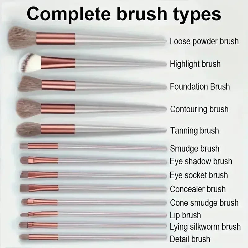 Professional Soft Fluffy Makeup Brush Set