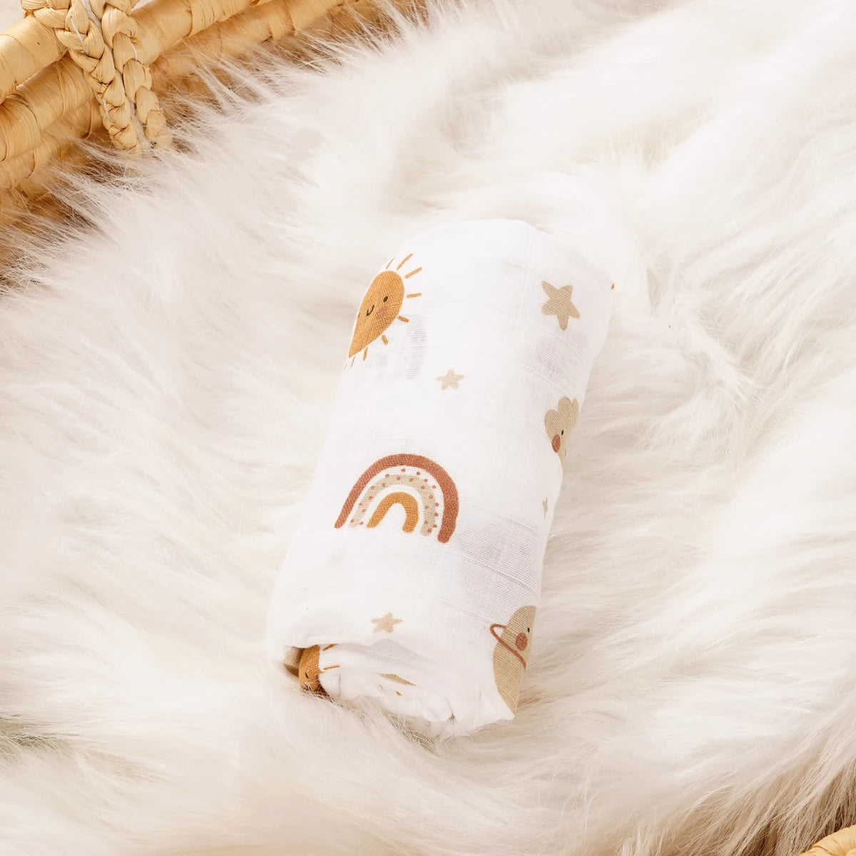 Soft & Breathable Gauze Swaddle Blanket