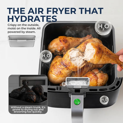 5L Electric Air Fryer with Touch Control & Nonstick Basket