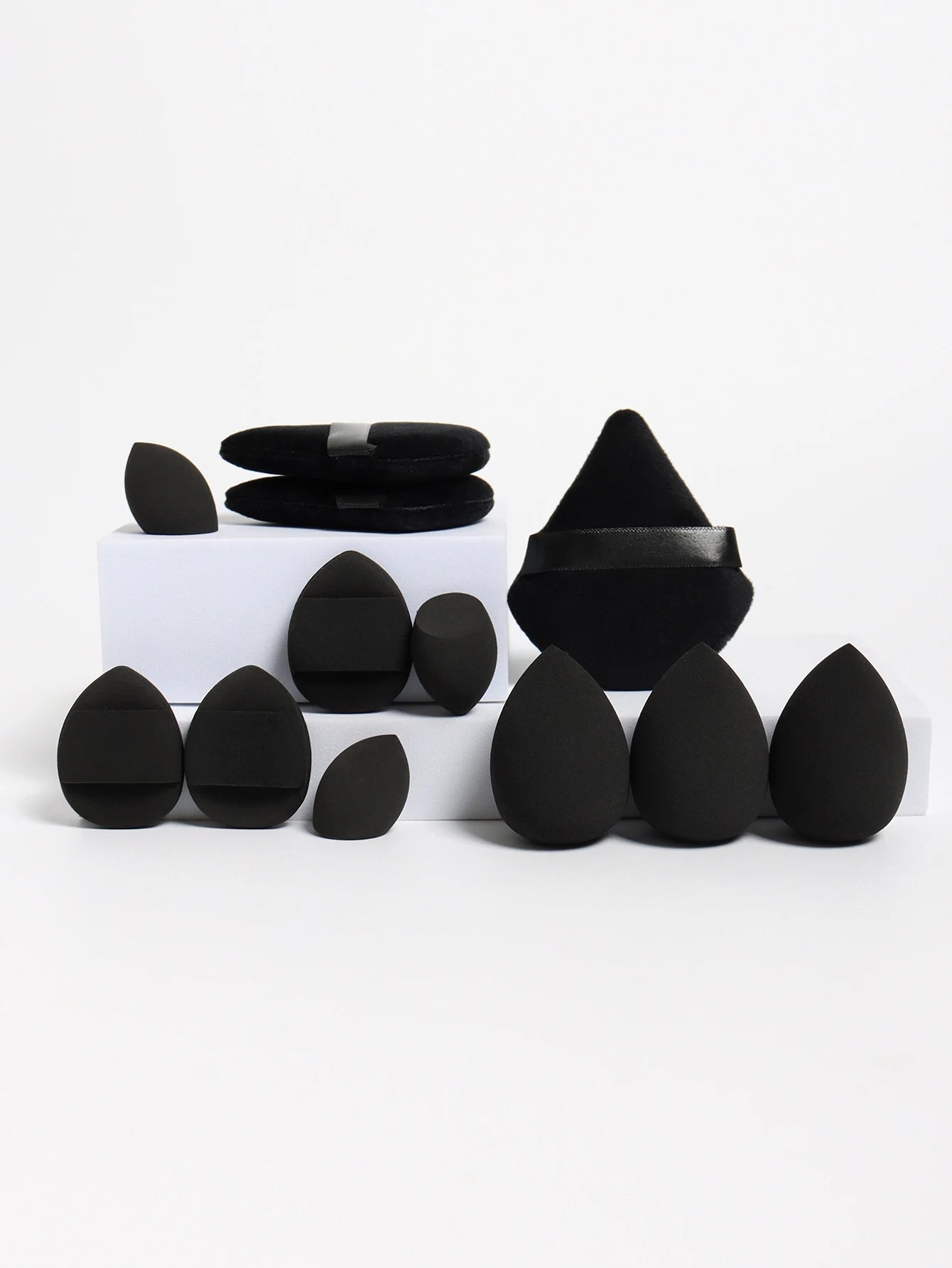12PCS Makeup Sponge & Powder Puff Set
