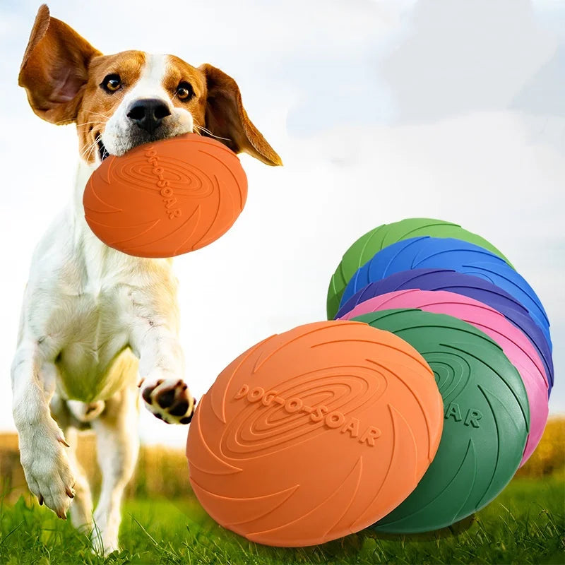 Interactive Silicone Flying Saucer