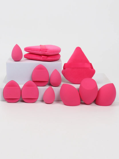 12PCS Makeup Sponge & Powder Puff Set
