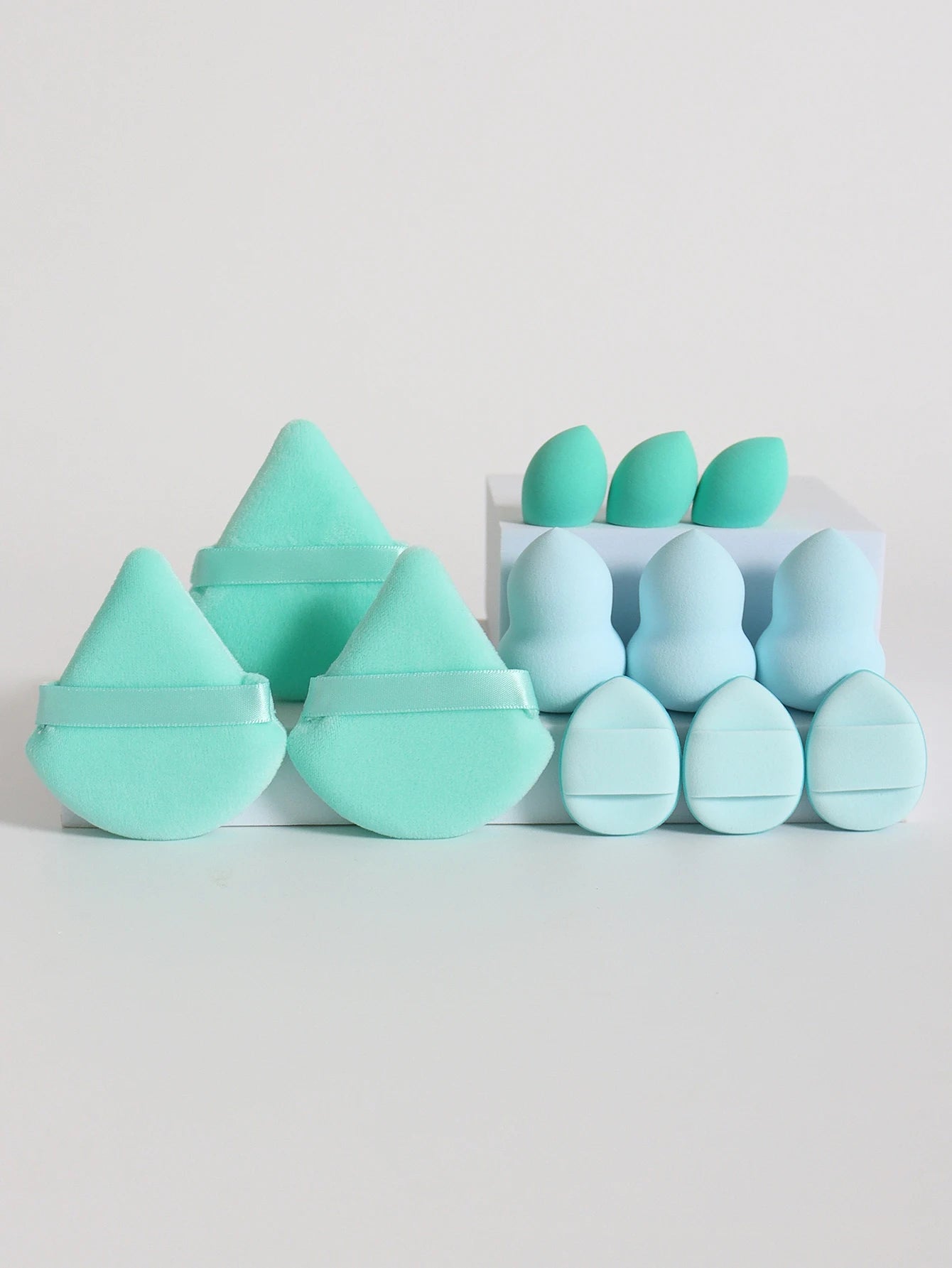 12PCS Makeup Sponge & Powder Puff Set