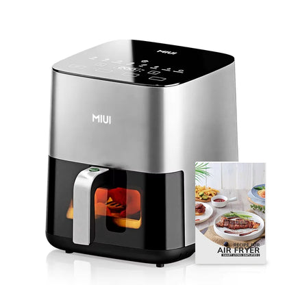 5L Electric Air Fryer with Touch Control & Nonstick Basket
