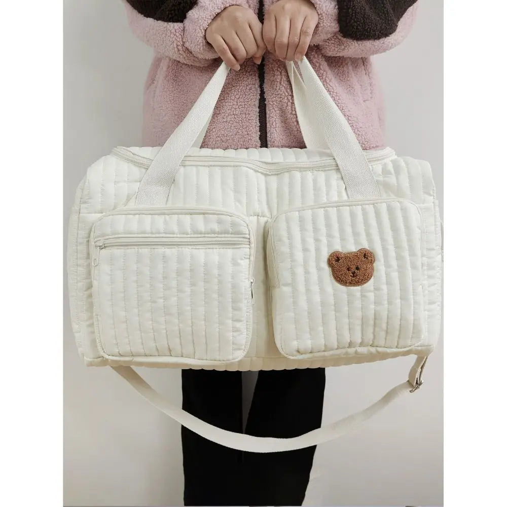 Little Bear Large Capacity Diaper Bag with Shoulder Strap