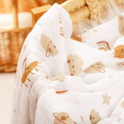 Soft & Breathable Gauze Swaddle Blanket