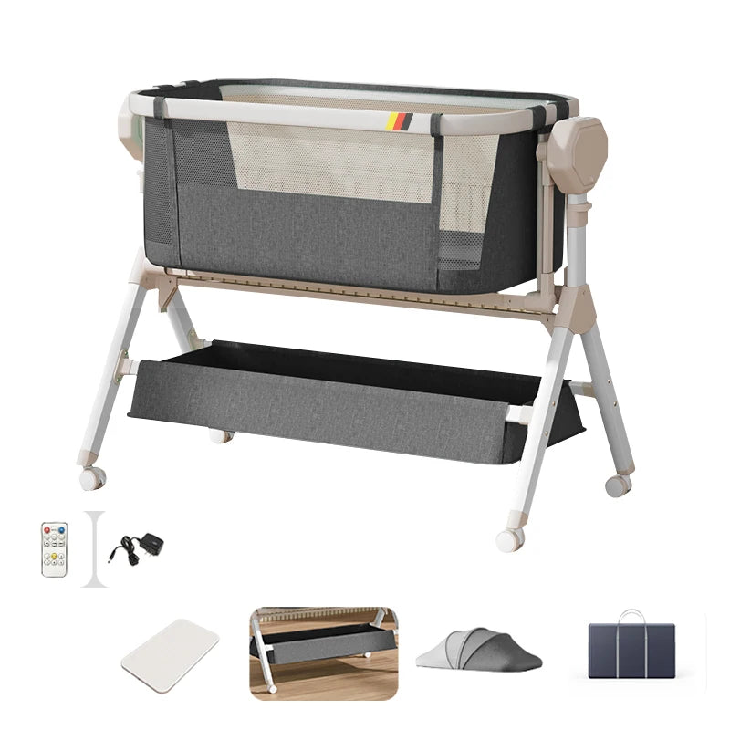 Automatic Rocking Bassinet with Music & Lights