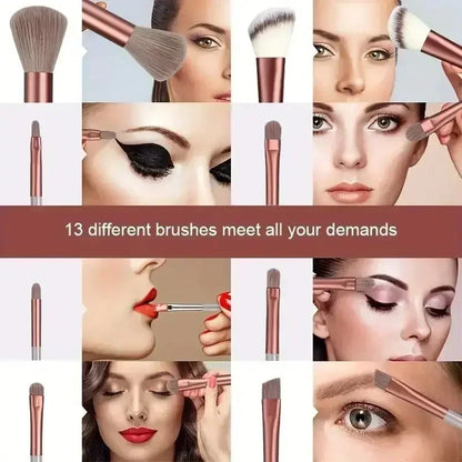 Professional Soft Fluffy Makeup Brush Set