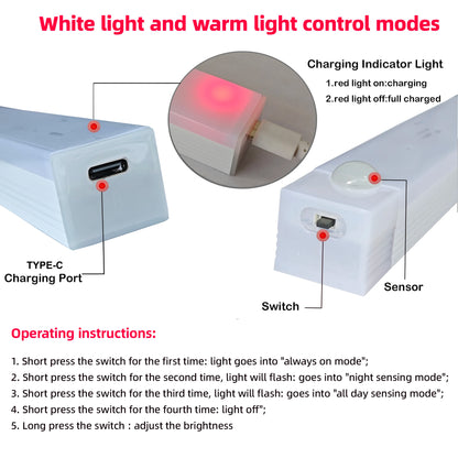 Wireless Motion Sensor LED Night Light for Home