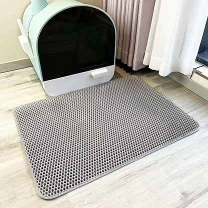 Non-Slip Extra Large Waterproof Cat Litter Mat