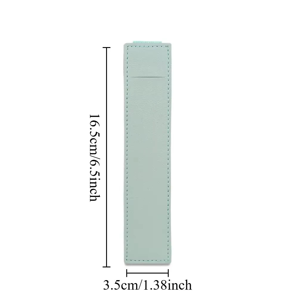 PU Leather Notebook Pen Holder Case