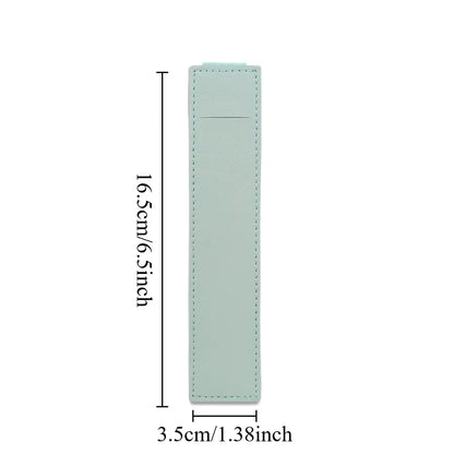 PU Leather Notebook Pen Holder Case