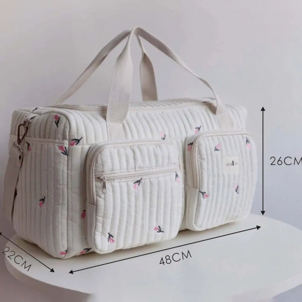 Little Bear Large Capacity Diaper Bag with Shoulder Strap