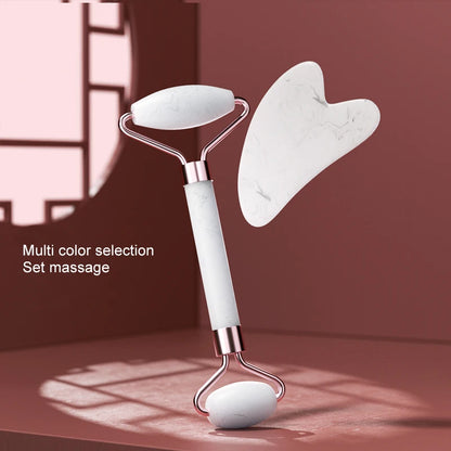 Resin Facial Roller & Gua Sha Massage Tool