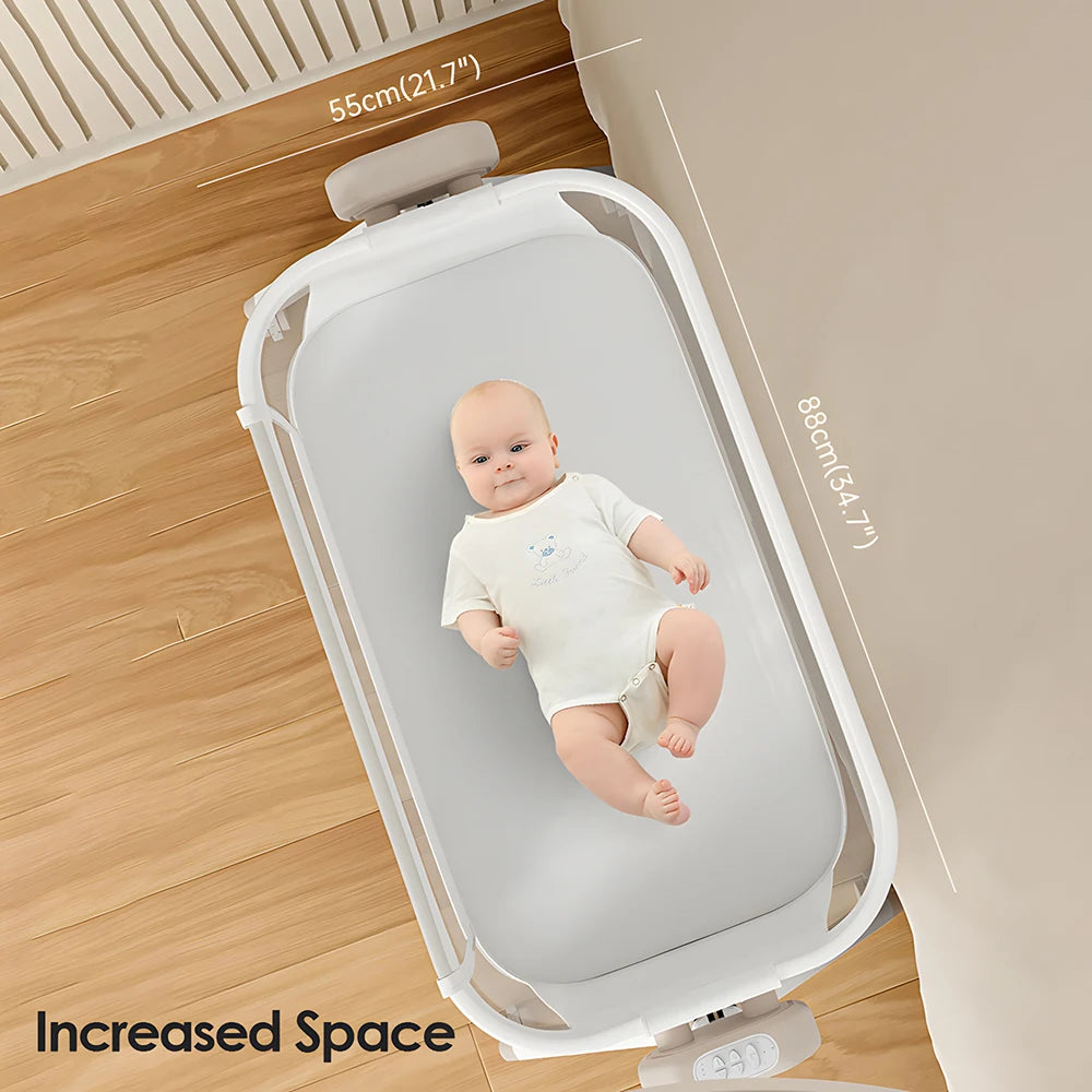 Automatic Rocking Bassinet with Music & Lights
