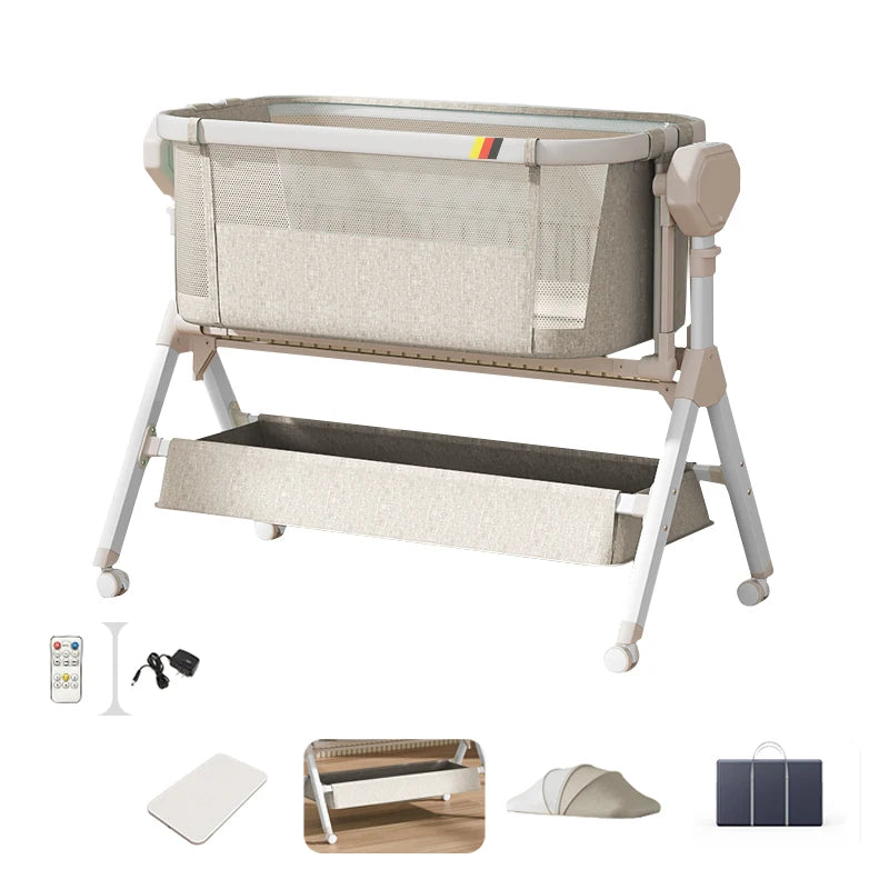 Automatic Rocking Bassinet with Music & Lights
