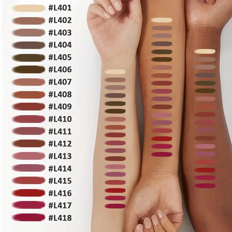 Velvet Matte Long-Lasting Lip Liner Pencil Set
