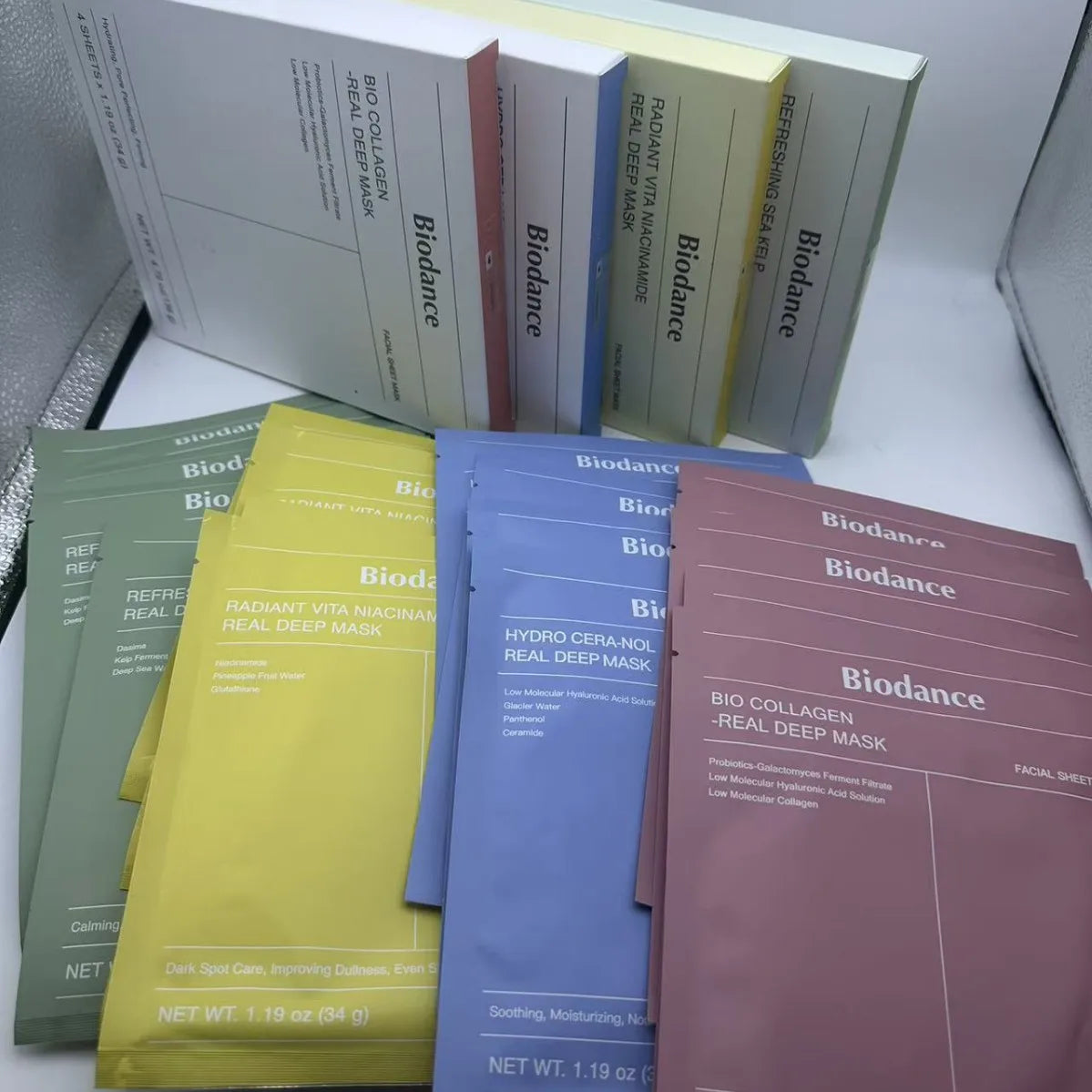 Korean Collagen Hydrating & Brightening Face Mask