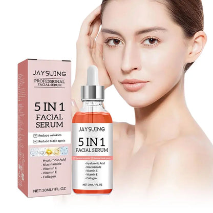 5-in-1 Vitamin C & Hyaluronic Acid Firming Face Serum