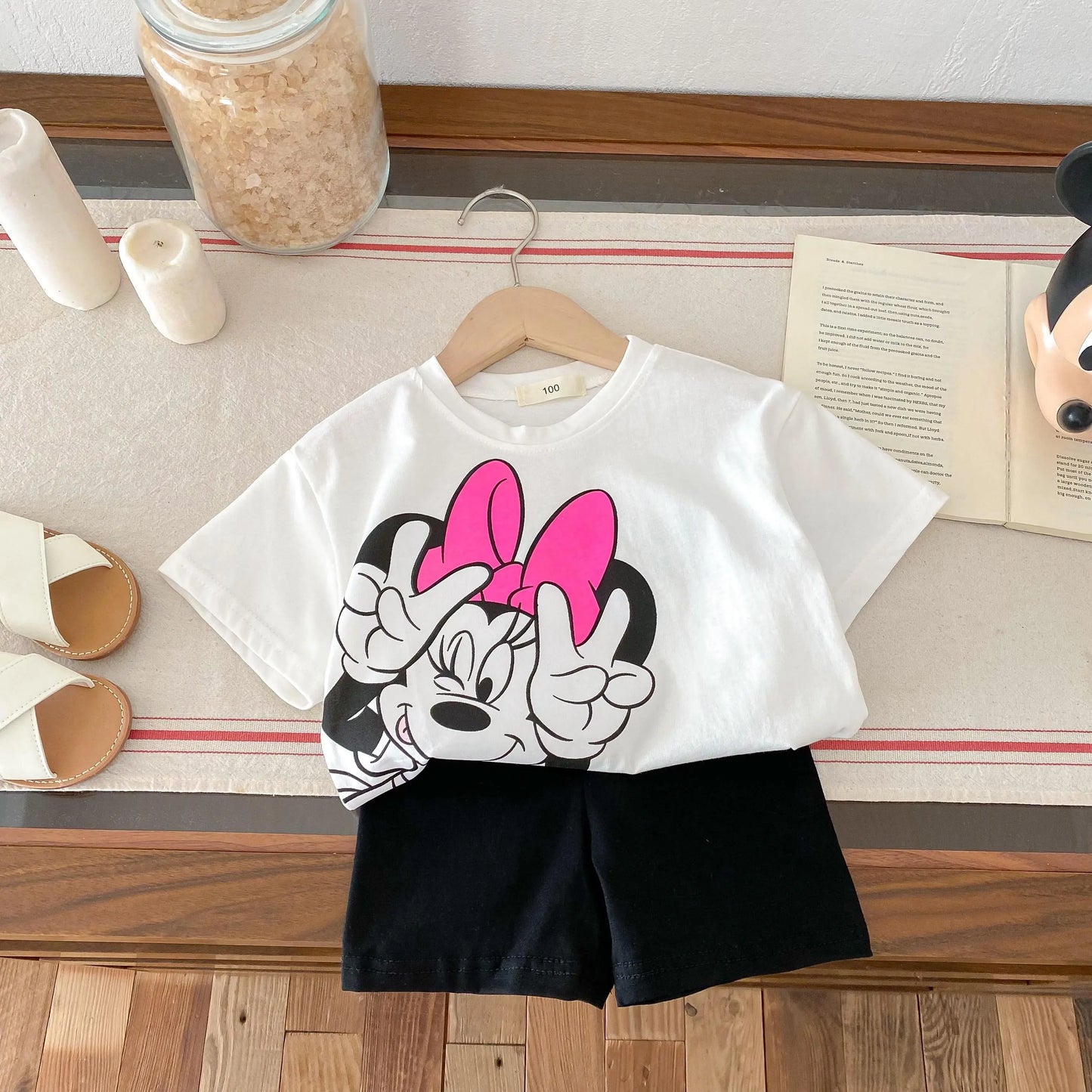 Baby Girl Summer T-Shirt & Shorts Set