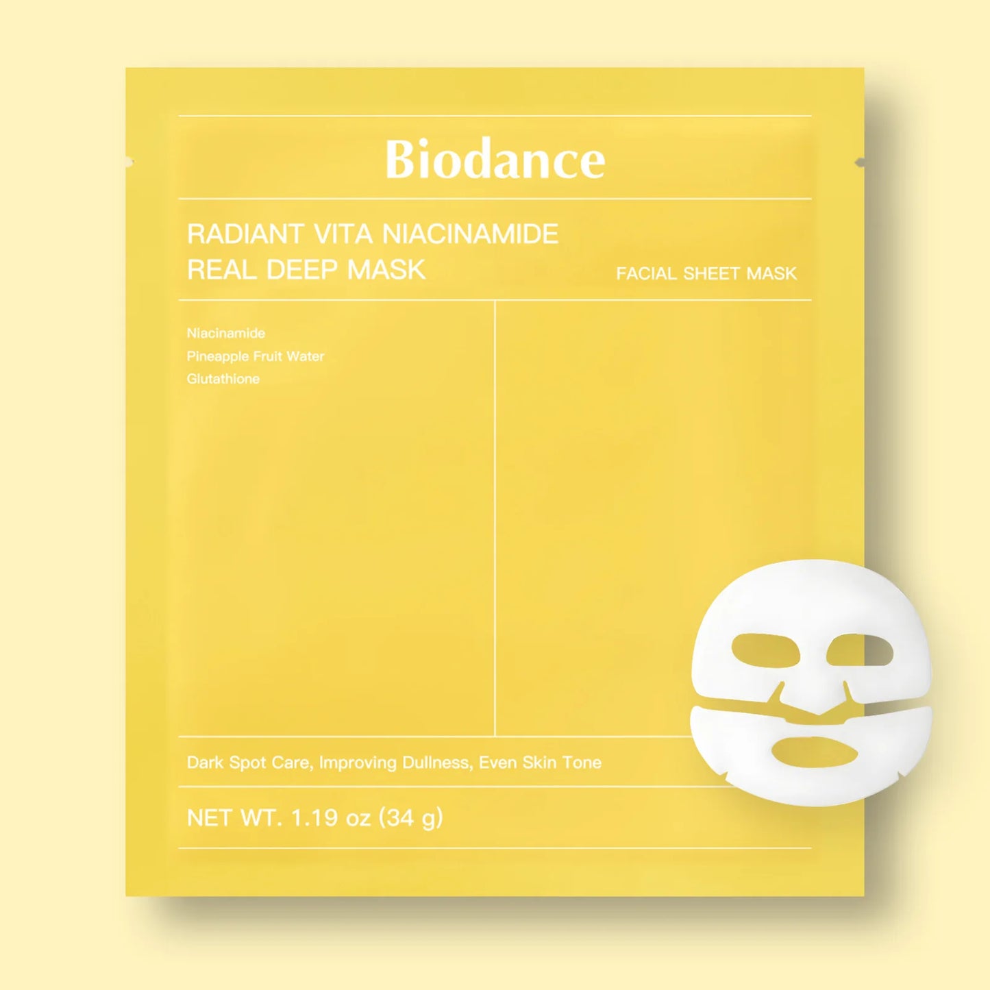 Korean Collagen Hydrating & Brightening Face Mask