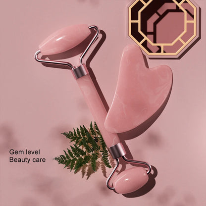 Resin Facial Roller & Gua Sha Massage Tool