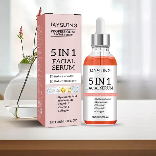 5-in-1 Vitamin C & Hyaluronic Acid Firming Face Serum