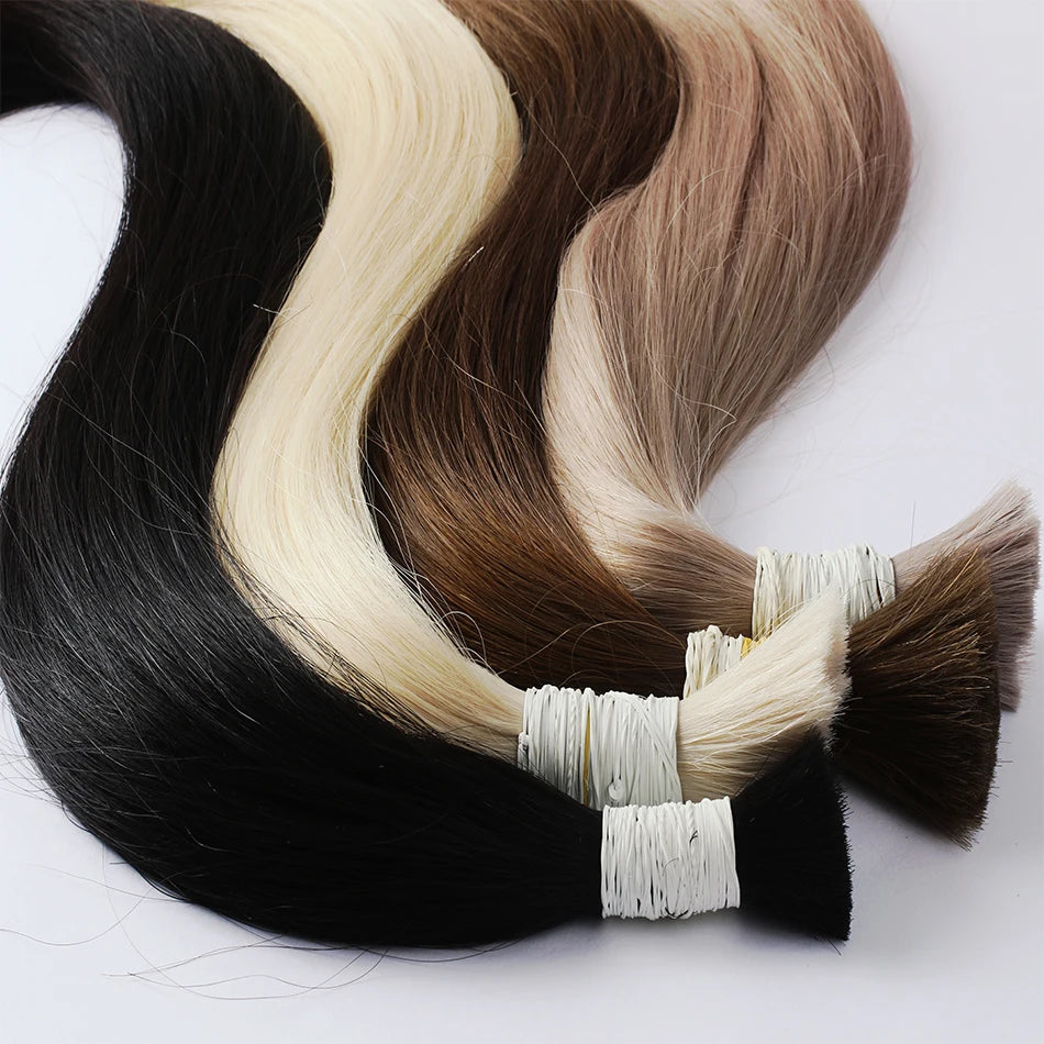 Straight 100% Virgin Russian Human Hair Bundles