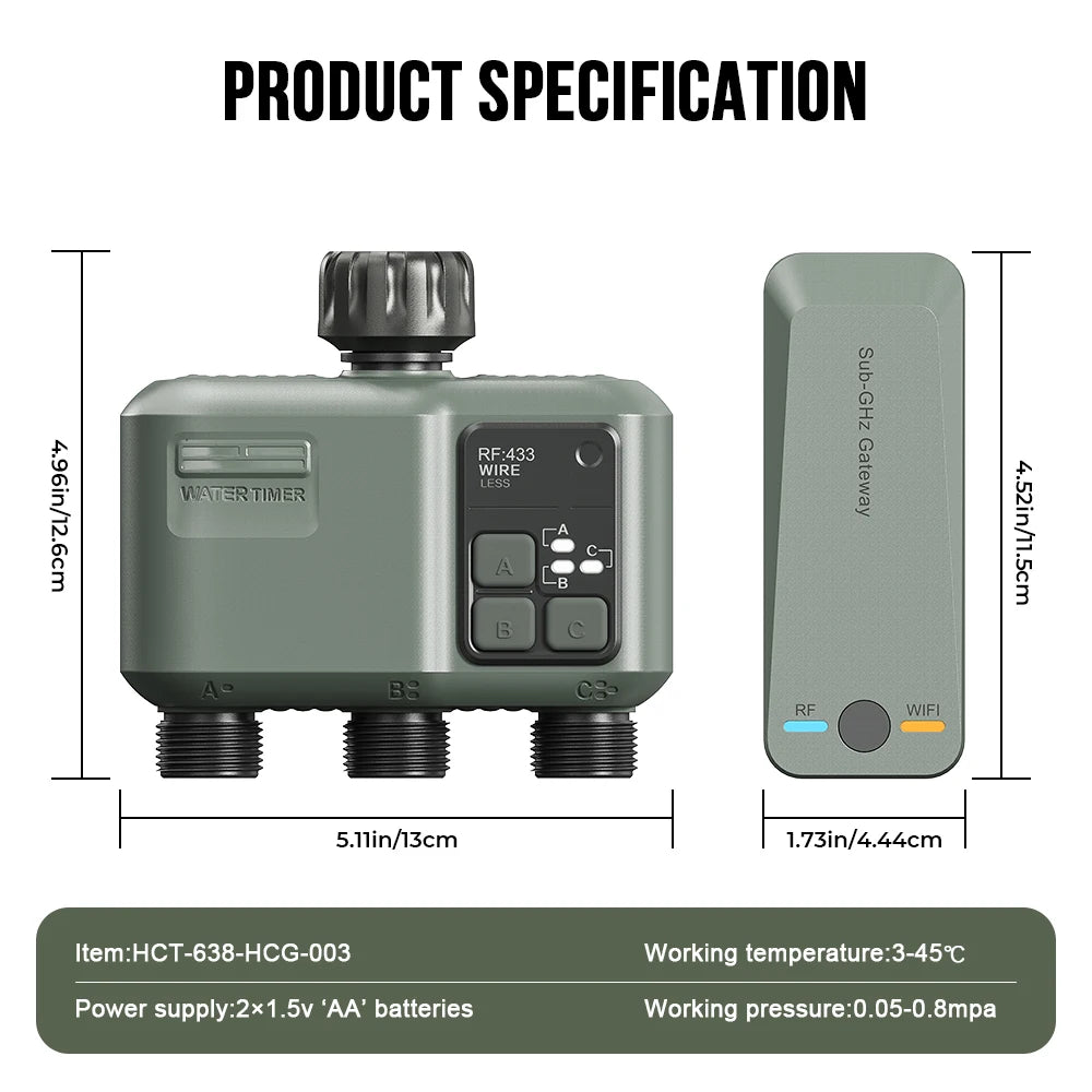WIFI Smart Garden Sprinkler