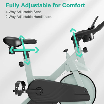 32-Level Magnetic Resistance Exercise Bike