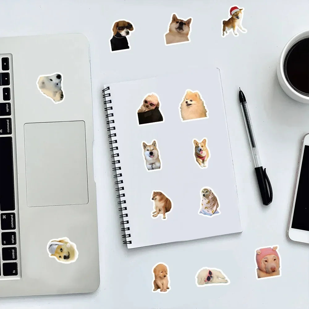 Cute Cartoon Dog Stickers