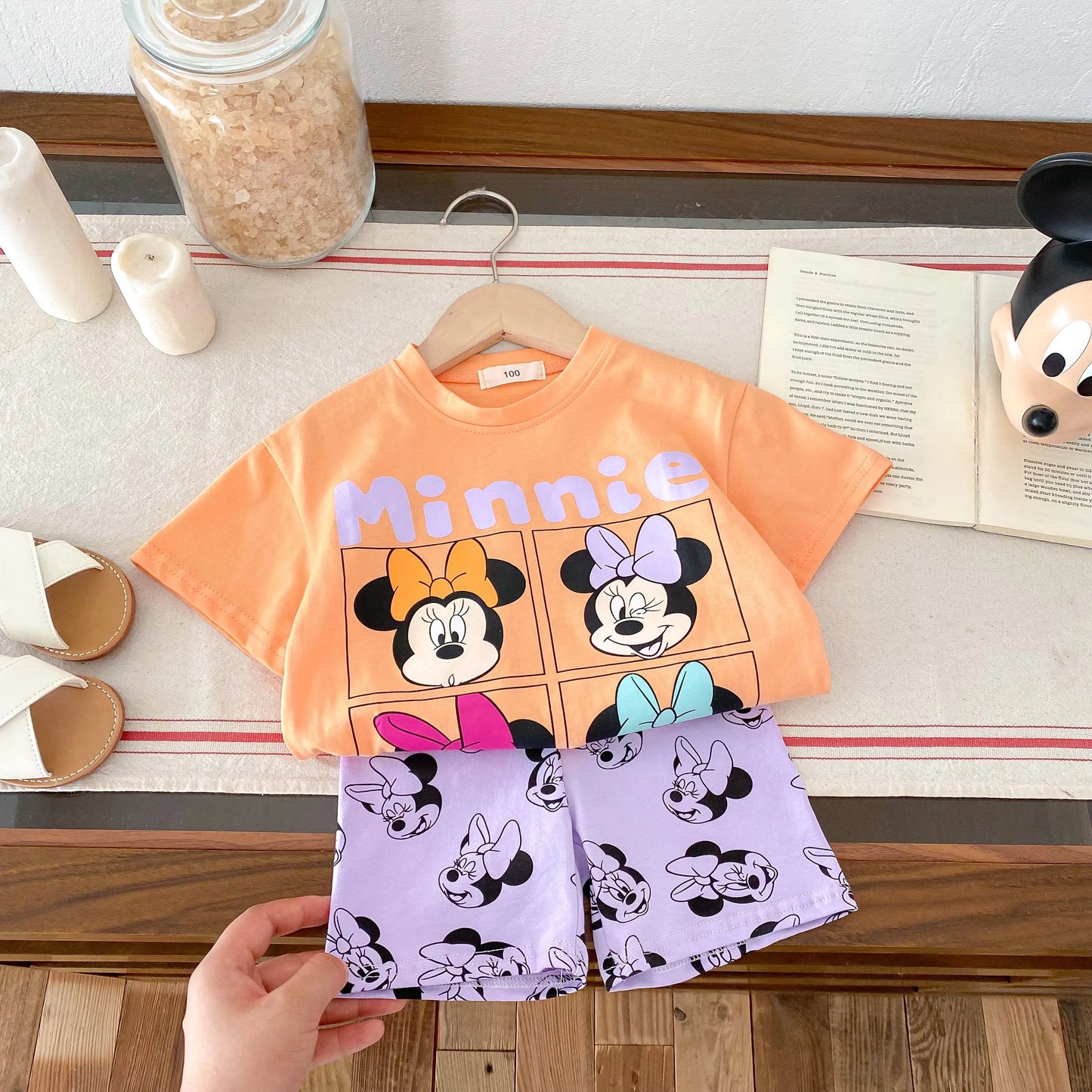 Baby Girl Summer T-Shirt & Shorts Set