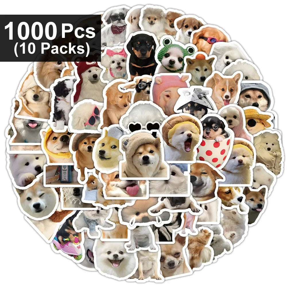 Cute Cartoon Dog Stickers