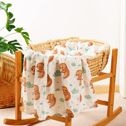 Soft & Breathable Gauze Swaddle Blanket