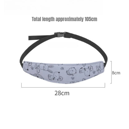 Adjustable Baby Car Seat Head Support Pillow