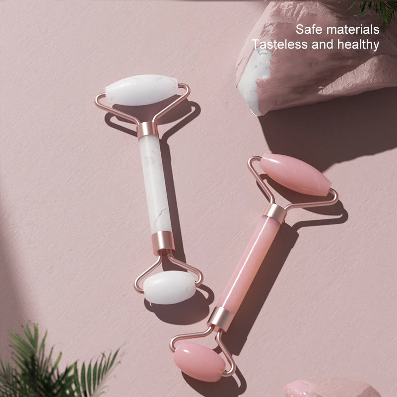 Resin Facial Roller & Gua Sha Massage Tool