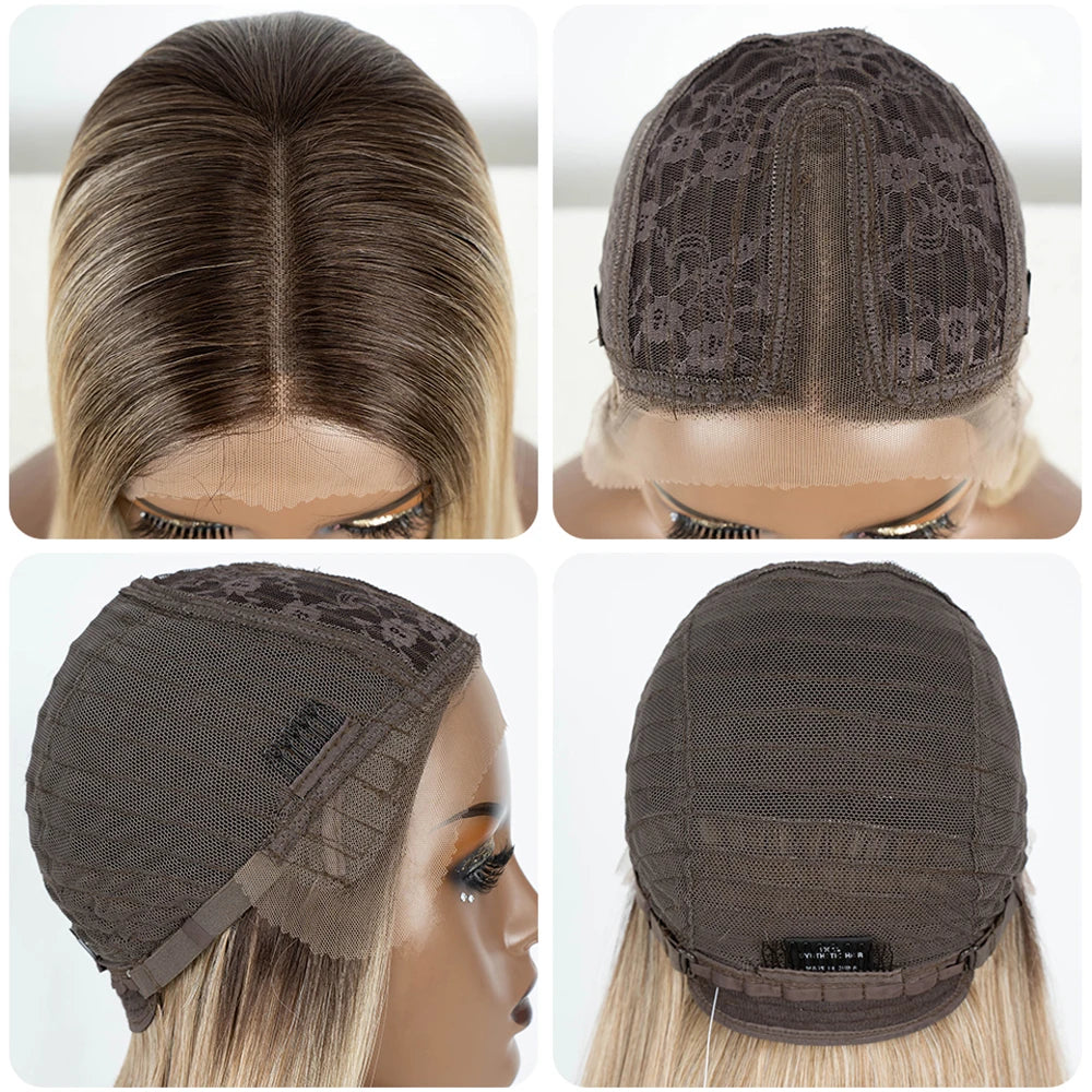 22" Synthetic Lace Front Bob Wig