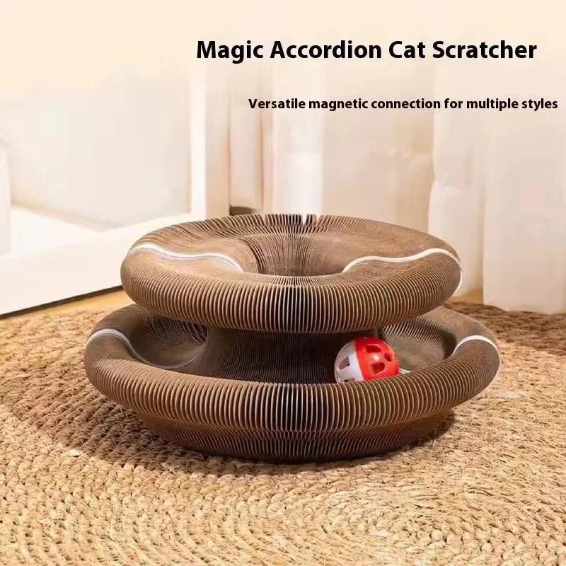 Magic Cat Scratch Board with Ball