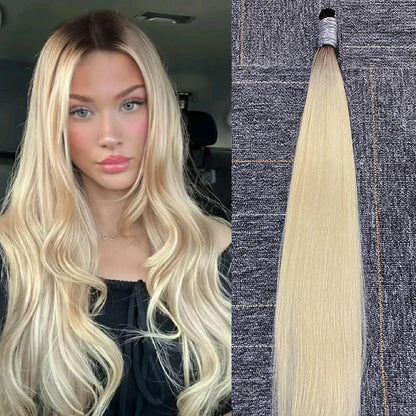 Straight 100% Virgin Russian Human Hair Bundles