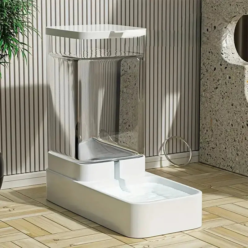 Automatic Gravity Pet Feeder & Water Dispenser
