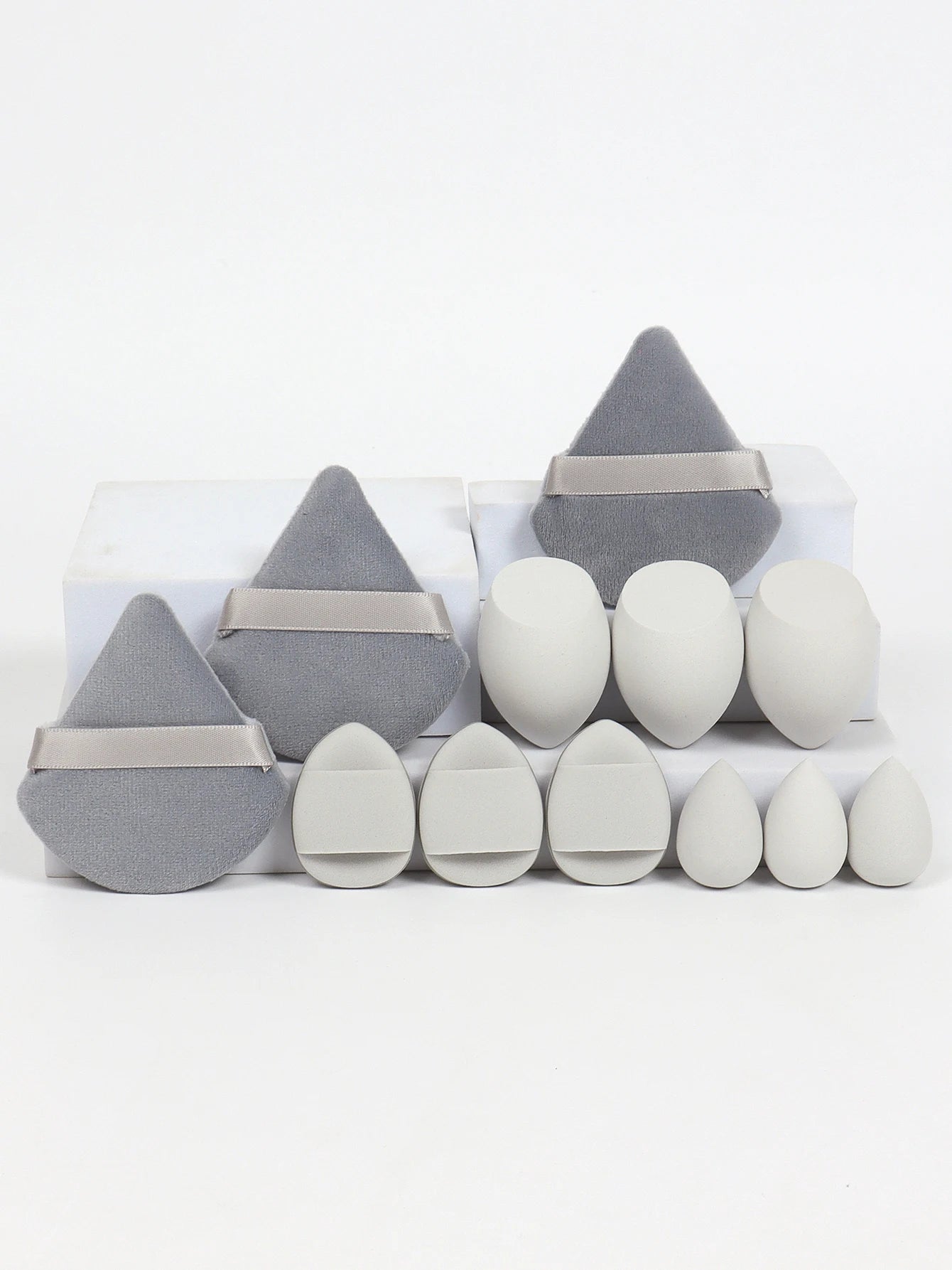 12PCS Makeup Sponge & Powder Puff Set